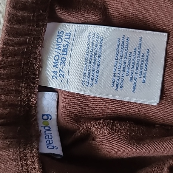 10 for $25 - GreenDog Girls 24m Brown Pants - Picture 2 of 2